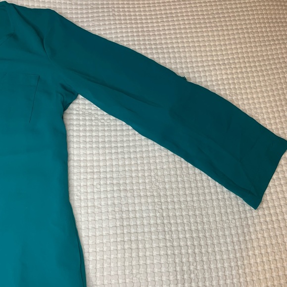 Teal Charlotte Russe blouse - Picture 8 of 9